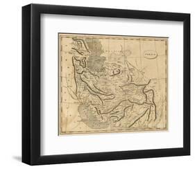 Persia, c.1812-Aaron Arrowsmith-Framed Art Print