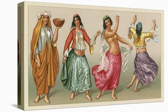 Persia Costume-French School-Stretched Canvas