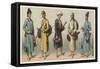 Persia Costume-French School-Framed Stretched Canvas