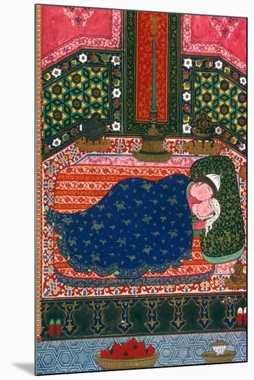 Persia: Lovers, 1527-28-null-Mounted Premium Giclee Print