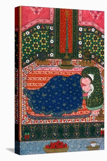 Persia: Lovers, 1527-28-null-Stretched Canvas