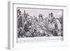 Persian Ambassadors before Carus-null-Framed Giclee Print