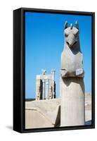 Persian Art. Achaemenid Period. Persepolis. Griffin-null-Framed Stretched Canvas