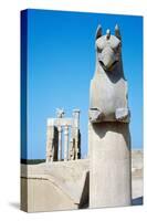 Persian Art. Achaemenid Period. Persepolis. Griffin-null-Stretched Canvas