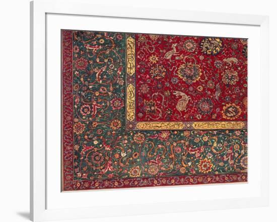 Persian Carpet, C1550-null-Framed Giclee Print