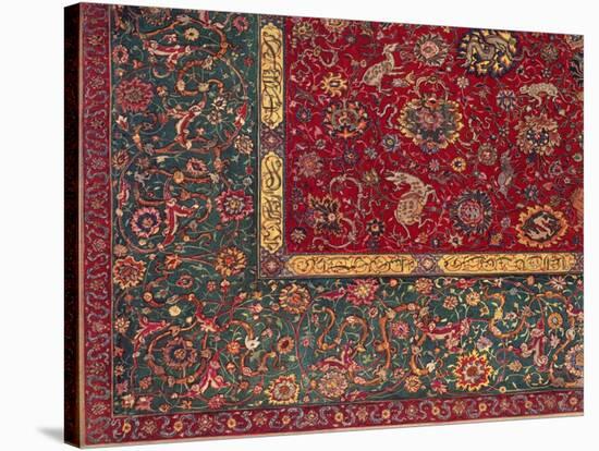 Persian Carpet, C1550-null-Stretched Canvas