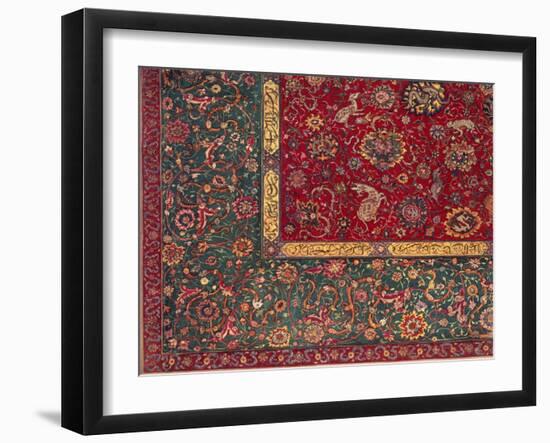 Persian Carpet, C1550-null-Framed Giclee Print