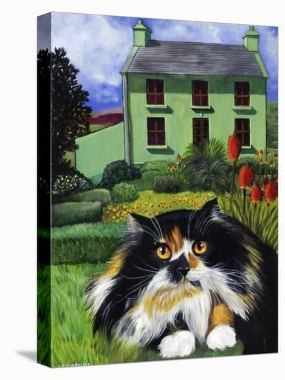 Persian Cat in Ireland (Chat Persan En Irland)-Isy Ochoa-Stretched Canvas