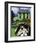 Persian Cat in Ireland (Chat Persan En Irland)-Isy Ochoa-Framed Giclee Print