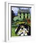 Persian Cat in Ireland (Chat Persan En Irland)-Isy Ochoa-Framed Giclee Print