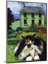 Persian Cat in Ireland (Chat Persan En Irland)-Isy Ochoa-Mounted Giclee Print