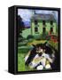 Persian Cat in Ireland (Chat Persan En Irland)-Isy Ochoa-Framed Stretched Canvas