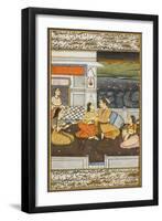 Persian Couple-null-Framed Art Print