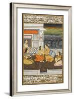 Persian Couple-null-Framed Art Print