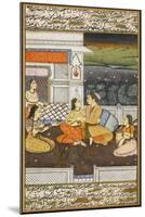 Persian Couple-null-Mounted Art Print