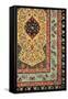 Persian Decoration, Plate XXV, Polychrome Ornament, Engraved by F. Durin, Published Paris, 1869-Albert Charles August Racinet-Framed Stretched Canvas