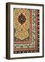 Persian Decoration, Plate XXV, Polychrome Ornament, Engraved by F. Durin, Published Paris, 1869-Albert Charles August Racinet-Framed Giclee Print