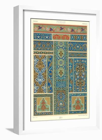 Persian Decorative Arts-null-Framed Art Print