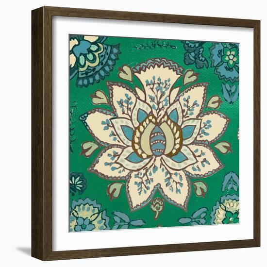 Persian Emerald I-Lanie Loreth-Framed Art Print