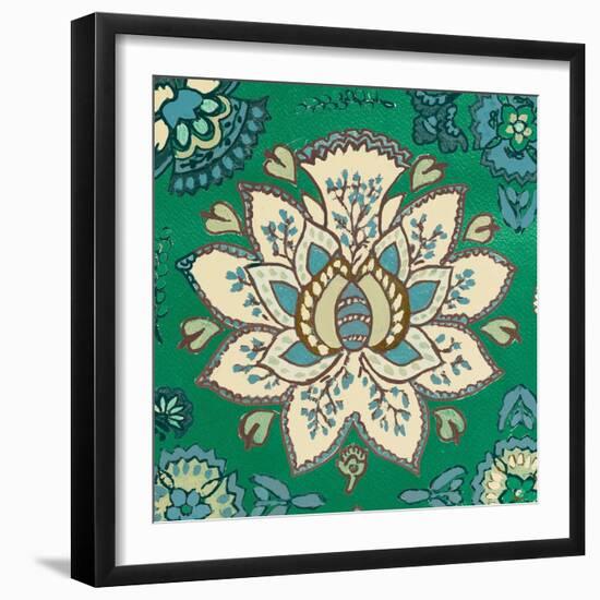 Persian Emerald I-Lanie Loreth-Framed Art Print