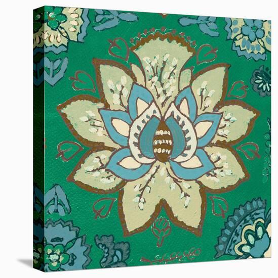 Persian Emerald II-Lanie Loreth-Stretched Canvas