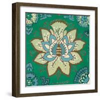 Persian Emerald II-Lanie Loreth-Framed Art Print