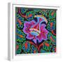 Persian floral, 2020, (oil on canvas)-Jane Tattersfield-Framed Giclee Print