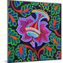 Persian floral, 2020, (oil on canvas)-Jane Tattersfield-Mounted Giclee Print