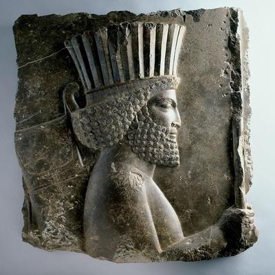 'Persian Guard, Reign of Xerxes (486-65 Bc), C.480 BC (Limestone ...