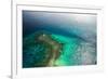 Persian Gulf Aerial View, Saudi Arabia. Red Beacon Tower-eugenesergeev-Framed Photographic Print