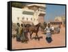 Persian Horse Dealer, Bombay, 1880s-Edwin Lord Weeks-Framed Stretched Canvas