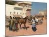 Persian Horse Dealer, Bombay, 1880s-Edwin Lord Weeks-Mounted Giclee Print