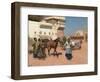 Persian Horse Dealer, Bombay, 1880s-Edwin Lord Weeks-Framed Giclee Print