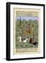 Persian Hunters Hunting-null-Framed Art Print