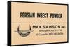 Persian Insect Powder-null-Framed Stretched Canvas