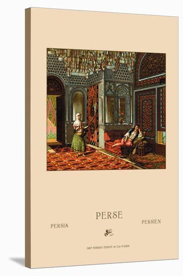 Persian Interior-Racinet-Stretched Canvas