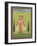 Persian Miniature Lovers Embracing-null-Framed Art Print