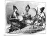 Persian Musicians-null-Mounted Art Print