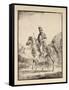 Persian on Horseback, 1820-Alexander Orlowski-Framed Stretched Canvas