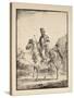 Persian on Horseback, 1820-Alexander Orlowski-Stretched Canvas