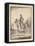 Persian on Horseback, 1820-Alexander Orlowski-Framed Stretched Canvas