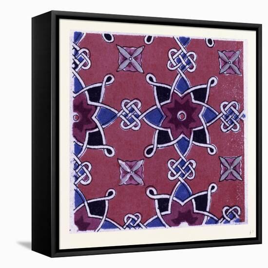 Persian Ornament-null-Framed Stretched Canvas