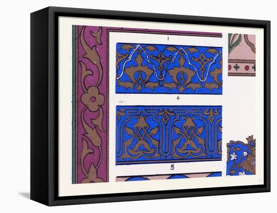 Persian Ornament-null-Framed Stretched Canvas