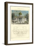 Persian Pavillion-Richard Brown-Framed Art Print