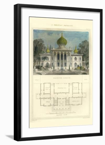 Persian Pavillion-Richard Brown-Framed Art Print