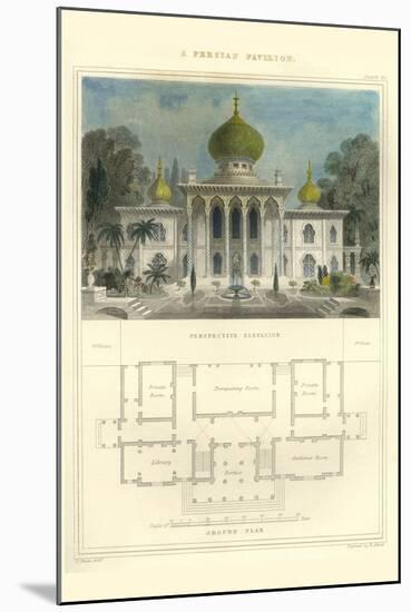 Persian Pavillion-Richard Brown-Mounted Art Print