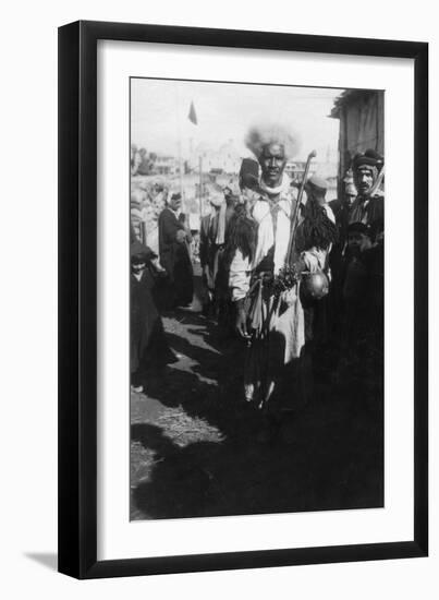 Persian Pilgrim, Baghdad, Iraq, 1917-1919-null-Framed Giclee Print