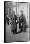 Persian Pilgrims Outside Kazimain Mosque, Iraq, 1917-1919-null-Framed Stretched Canvas