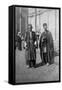 Persian Pilgrims Outside Kazimain Mosque, Iraq, 1917-1919-null-Framed Stretched Canvas