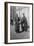 Persian Pilgrims Outside Kazimain Mosque, Iraq, 1917-1919-null-Framed Giclee Print